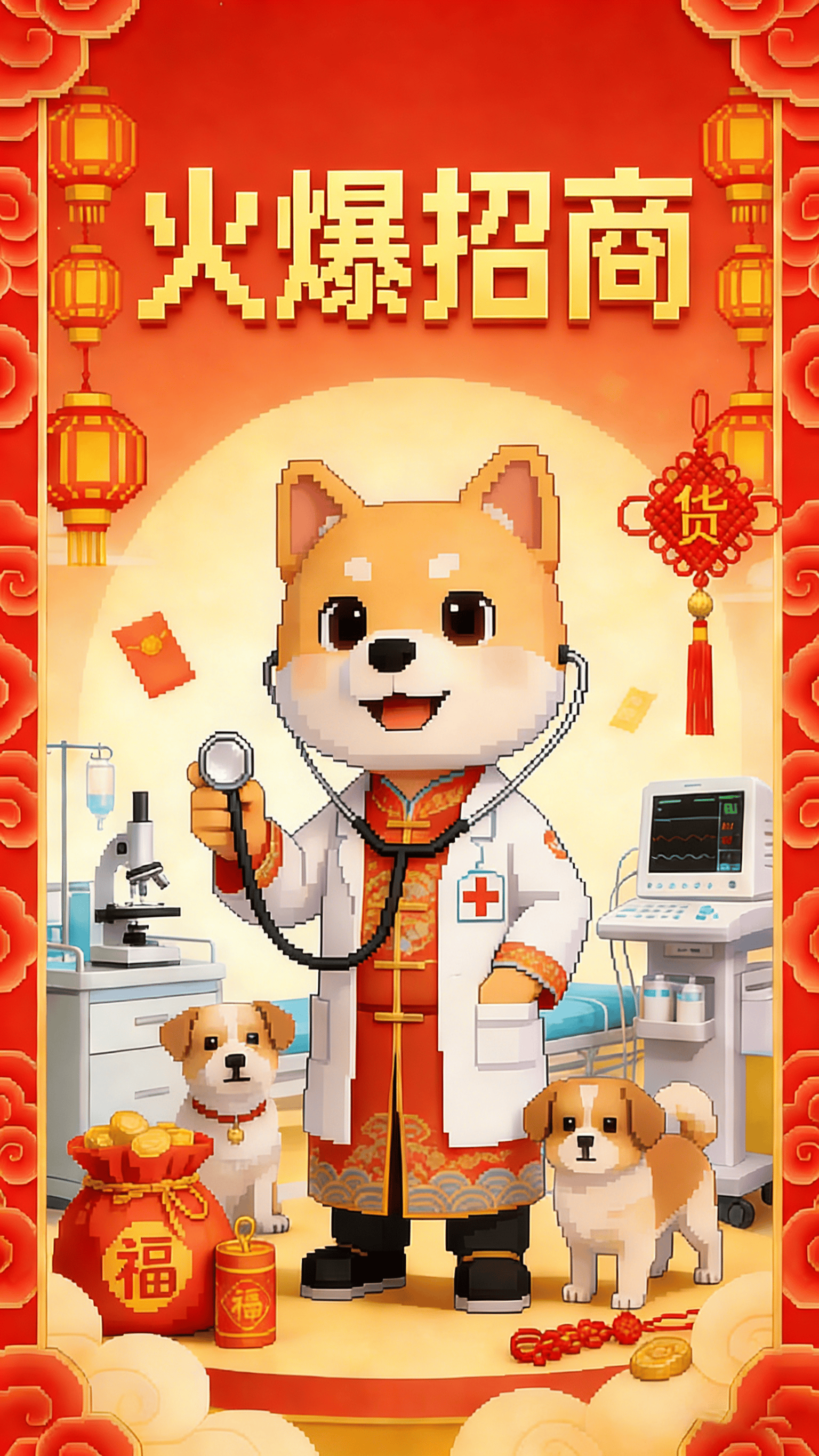 ：让健康护航新春以年味温暖相伴AG真人娱乐网址宠物诊疗年货节(图1)